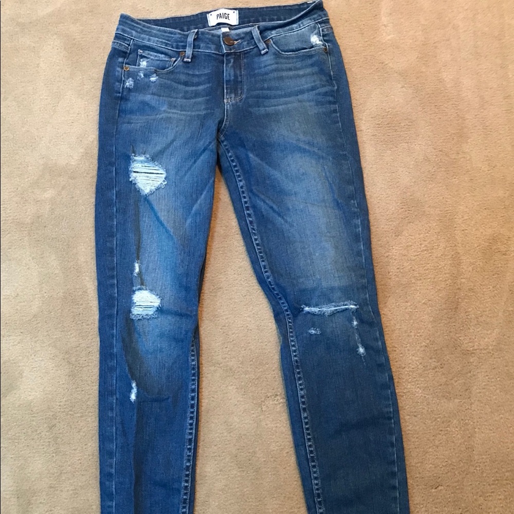 NWOT PAIGE JEANS. NEVER WORN. Size 27